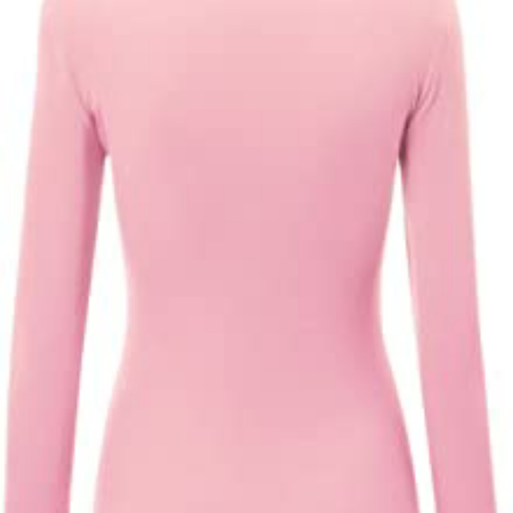 Pink turtle neck sweater - Picture 3 of 3